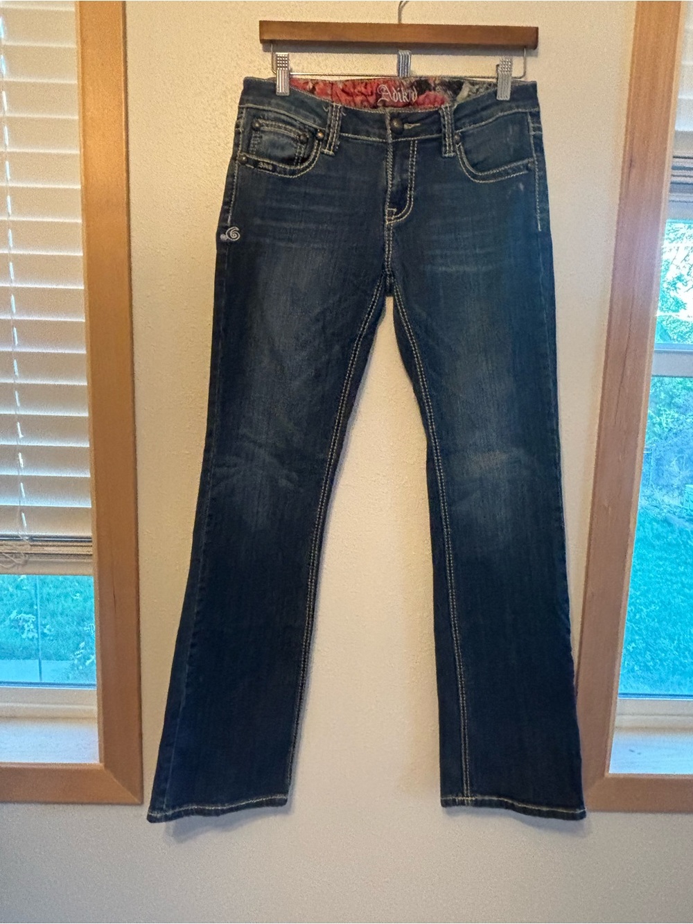 Adiktd Dark Blue Flare Jeans 8/W30
0056S
